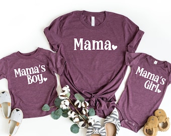Matching mom and me shirts, Grandma gifts for mothers day, Matching Mommy and me shirts, Matching mothers day shirts, New mom Matching shirt