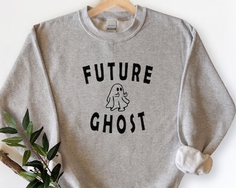 Future Ghost Sweatshirt: Women's Halloween Crewneck