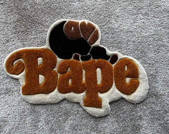 A Bathing Ape Rug, Bape Rug,Abstract Rug,Living Room Rug,Rugs for Bedroom,Aesthetic Rug,Teens Room Rug,Customized Rug,Accent Rug
