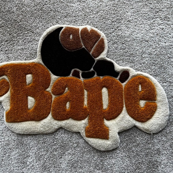 A Bathing Ape Rug, Bape Rug,Abstract Rug,Living Room Rug,Rugs for Bedroom,Aesthetic Rug,Teens Room Rug,Customized Rug,Accent Rug