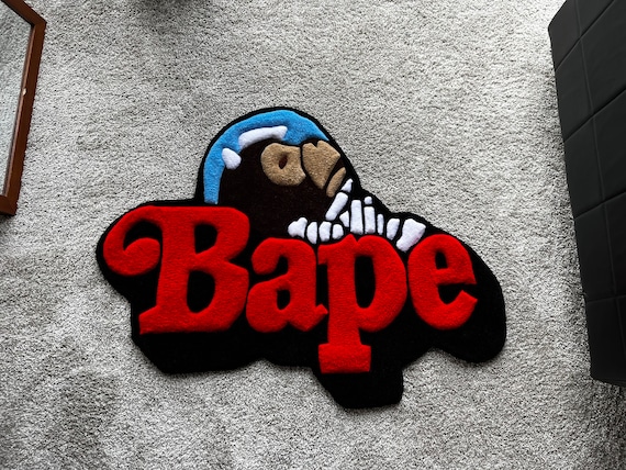 Bape Inspired Astronaut Rug Premium Streetwear Inspired Rug - Main Image