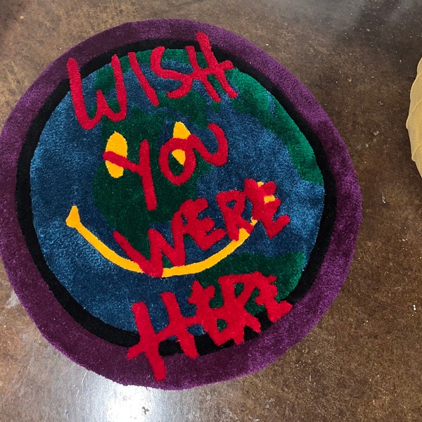 Wish You Were Here Hand-Tufted Rug