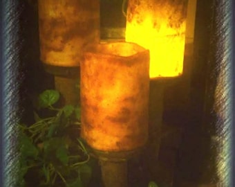 Flameless Pillar Candles