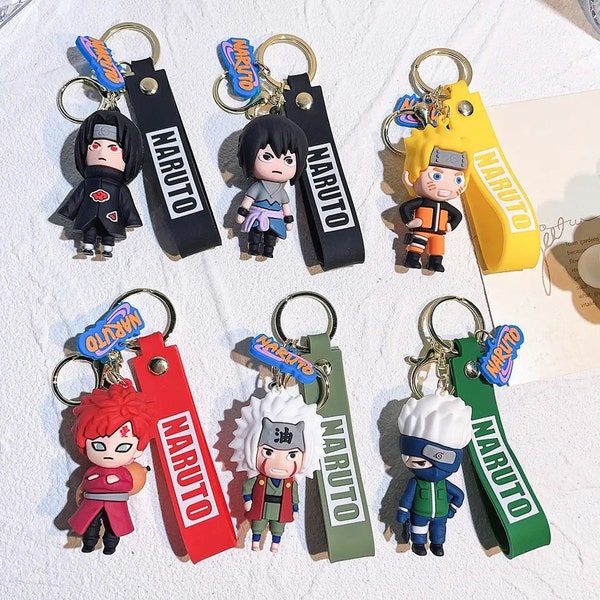 Anime Figure Keychain Etsy