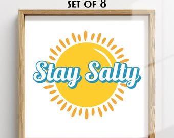 Summer Quote Clipart Bundle | Cute PNG SVG JPG Images