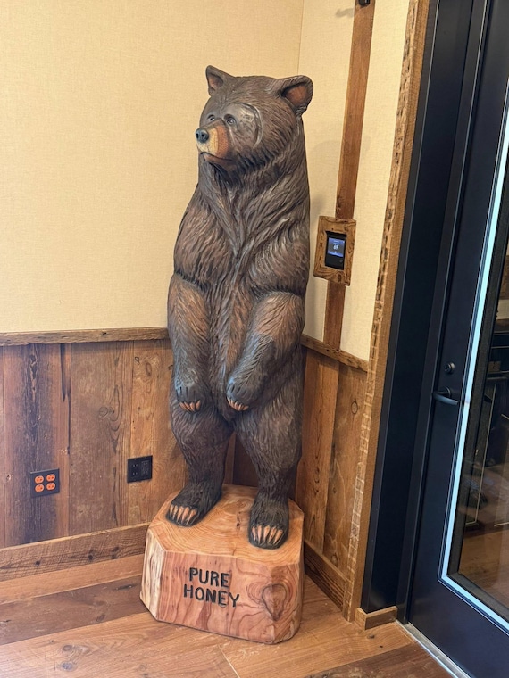 7ft Tall Black Bear (customizable) - Etsy