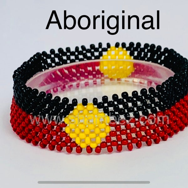 Unique Unisex “Slip Ons” Handmade Australian Flag and Sports Teams Beaded Bracelet. A great Gift for Family and Friends for any Occassion.