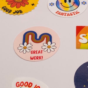 達成ステッカー、10 枚入りステッカー バンドル、子供へのご褒美、教師、保護者へのご褒美ステッカー。