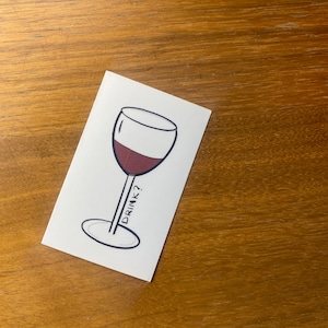 Drankje? - Enkele sticker