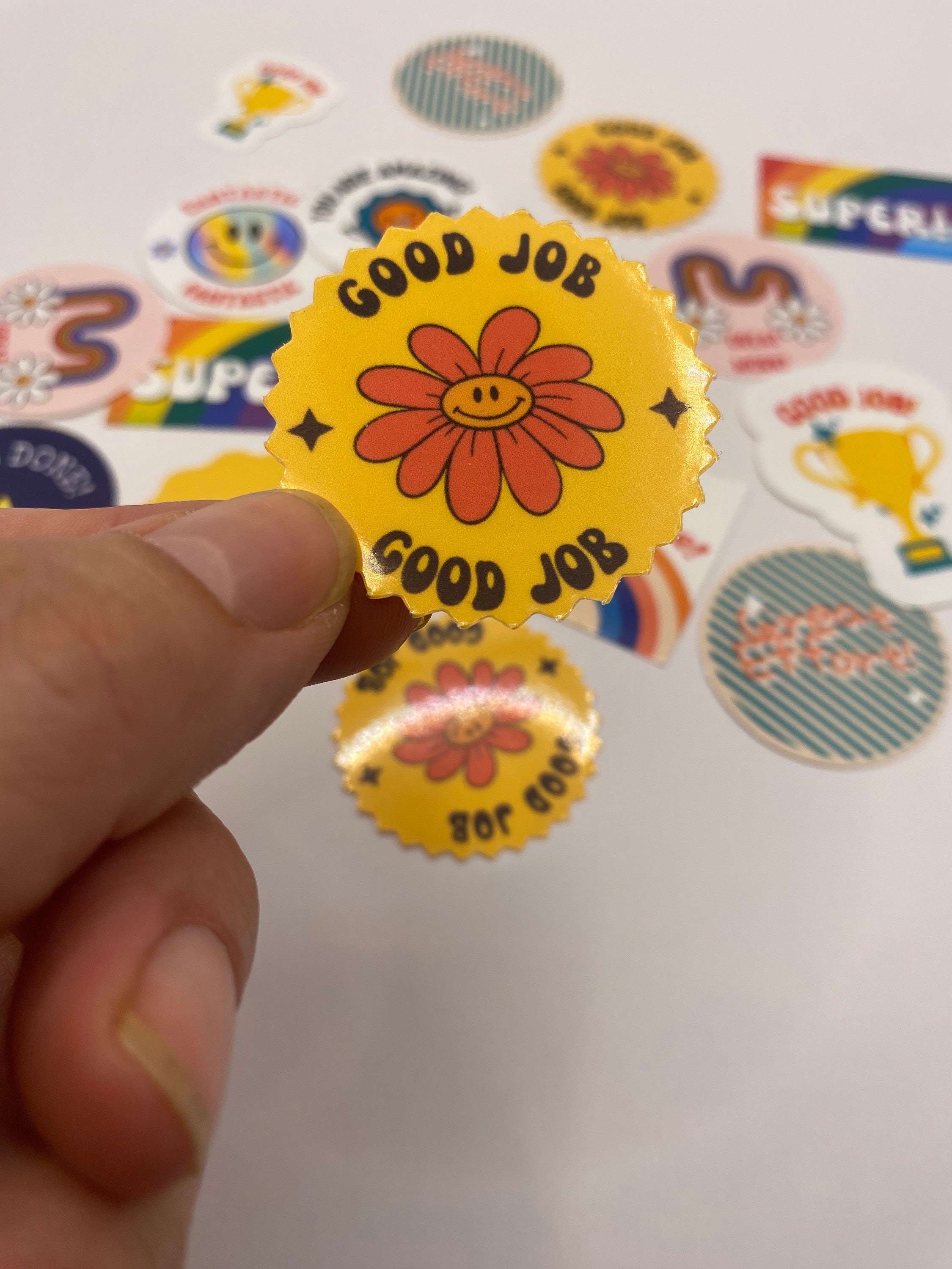 Achievement Stickers, 10 Piece Sticker Bundle, Children Rewards ...