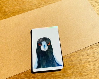 Magpie bird magnetic bookmark, bookmark for reading, gift for teacher, gift for reader, gift for friend, stocking filler, bird lover gift