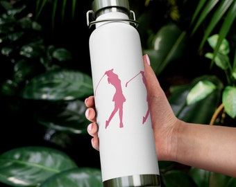 Four golf girls golf cart bottle, girl golfer, gift for female golfer, warm beverages, cold beverages, golf course bottle