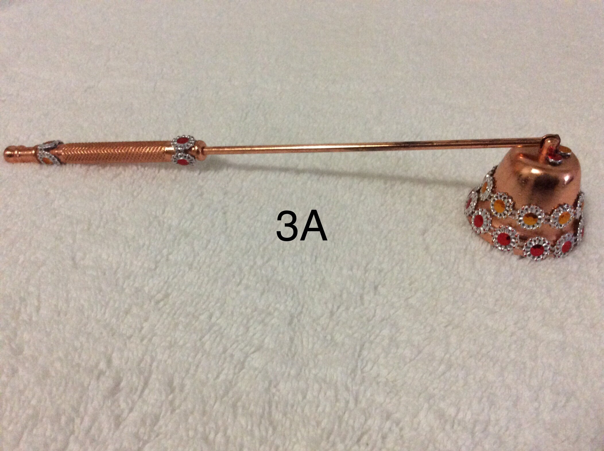 Handmade Elegant / Modern Design 8 1/2 Long Candle Snuffer Altar Tool ...
