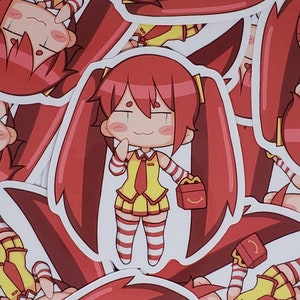 Hatsune Miku McDonald's Meme Sticker