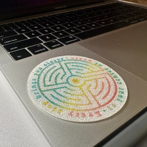 Labyrith Sticker Finger Labyrinth Textured Sensory Stickers, Adhesives Fidget Stickers ...