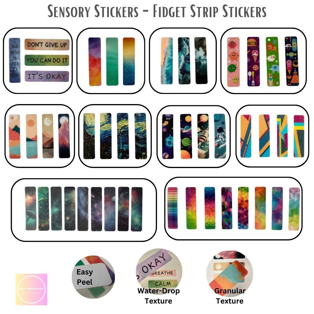 Sensory Path Floor Stickers Pick Your Own Bundle, 5 Designs