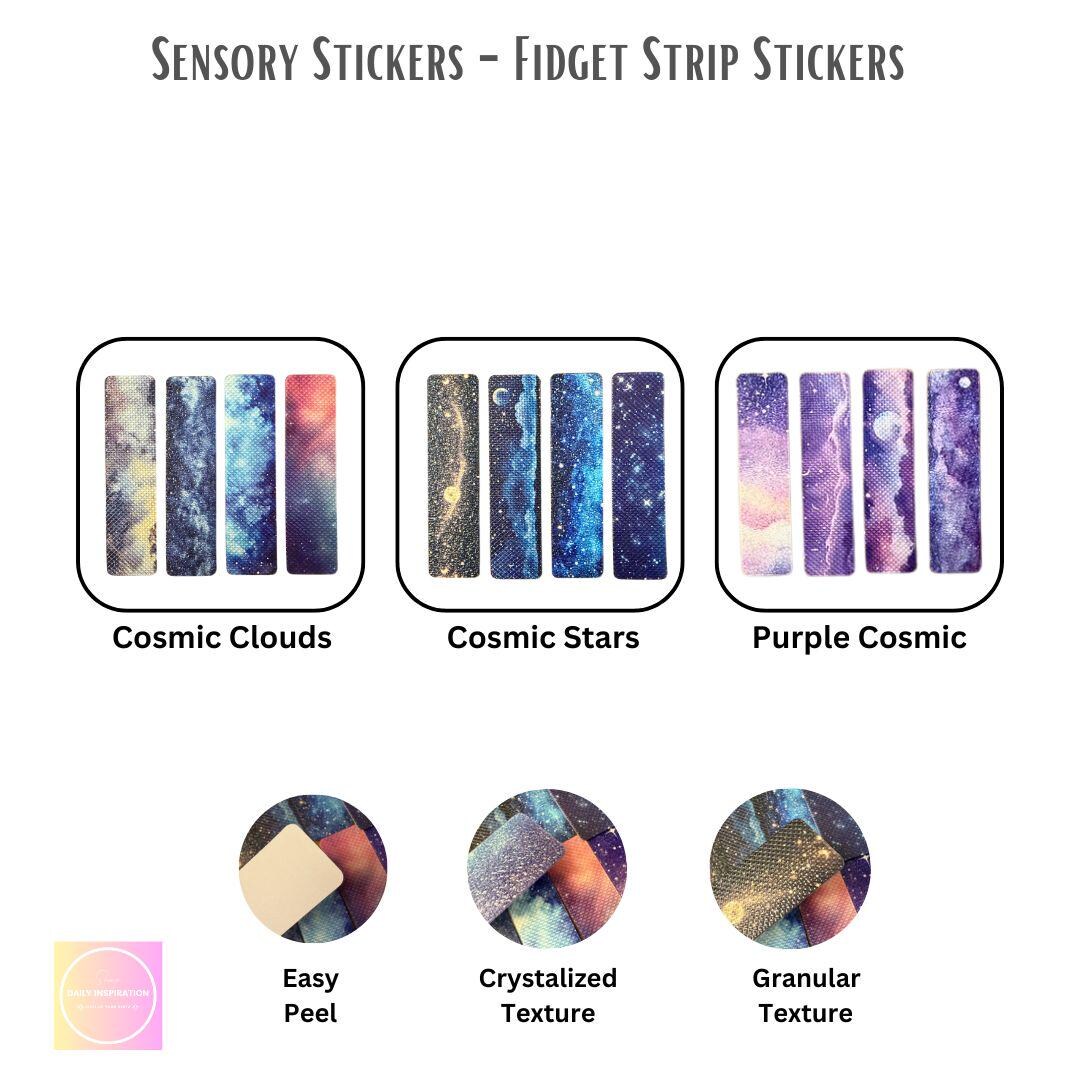 Spastic Sticker Textured Sensory Stickers, Adhesives Fidget Textured Strips, Anti ...