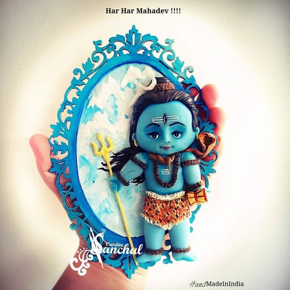 Cute Lord Shiva Clay Replica - Etsy UK Cute Lord Shiva Clay Replica - Etsy UK