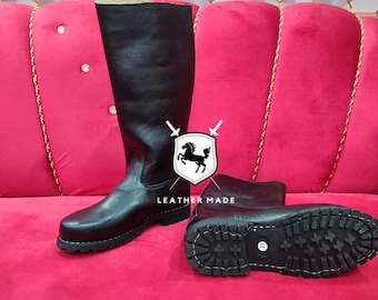 WW2 Officers boots, high quality handmade boots, made of genuine leather Perfect for Star Wars or Star Wars costumes