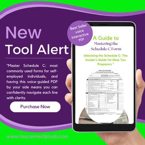 Voice-Interactive Schedule C, Schedule C form, Reference guide for TAX PROs, line by line