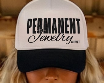 Permanent Jewelry Artist Baseball Cap Permanent Jewelry Hat for Outdoor Pop-Up Apparel