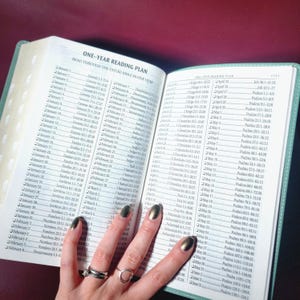 Personalized Prayer Bible Custom Name Bible Engraved Girl's Bible for Bible Study Tools for Prayer Time Bible image 15