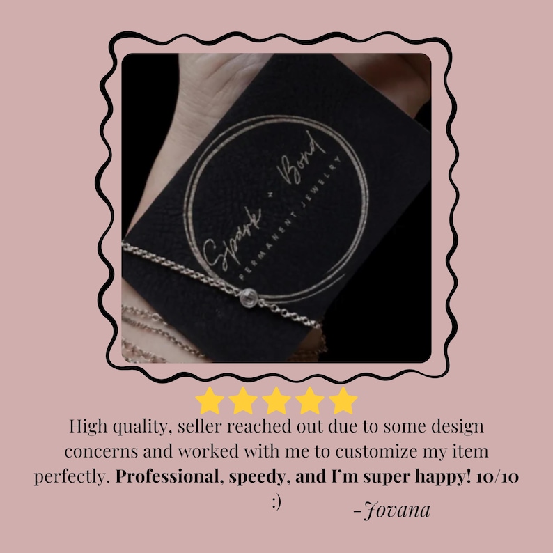 Business Logo Patch Permanent Jewelry Custom Logo Weld Protector Arch Leatherette Permanent Jewelry Wrist Protector Patch Personalized Bild 3