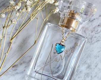 Personalized Perfume Bottle Bridesmaid Luxe Wedding Gift for Mother of the Bride Get Ready With Me Gift for Bride Engraved Perfume Bottle