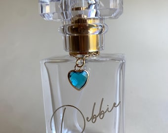 Mother of the Bride Gift Personalized Engraved Perfume Bottle Keepsake Luxury Gift Bridal Party Favor Bridesmaid Calligraphy Name Perfume