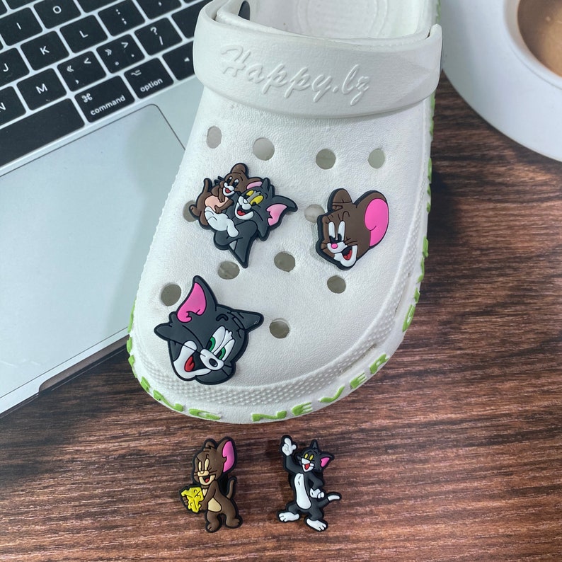 Tom and Jerry Shoe Charms Cartoon Croc Charms Jibbitz Crocs Etsy