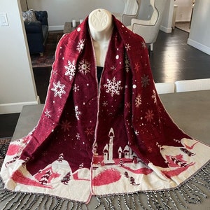 Cheap christmas scarves clearance