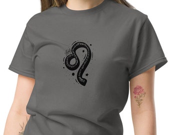 Leo T-shirt, Zodiac Sign T-shirt, Astrology Tee, Astrology Top, Leo Birthday Gift for August, Horoscope Clothing, Leo Graphic Design Tee
