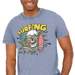 Surfing Shirt, Retro Surfing Acid Wash T-Shirt, Vintage Surf Graphic Tee, 90s Beach Vibes Shirt, Surf Culture Top, Surfer gift, Retro Surf