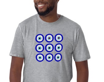 Evil eye pattern shirt Greek evil eye shirt for protection shirt of Mystical Magical Eye Tee Third Eye Protection t-shirt Spiritual clothing
