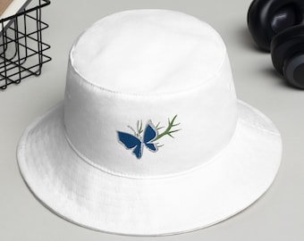 Butterfly Hat | Distressed Baseball Cap OR Ponytail Hat  display picture 2