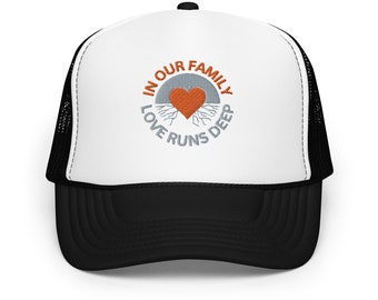 Tree roots hat for Family Reunion 2024 Cap Gift for Family Reunion Matching Hats with Our Love Runs Deep Personalized Minimalist Family Cap