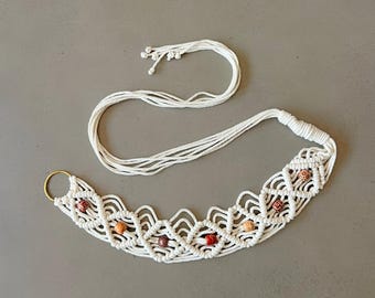 Belt for Women Belt gift for her Braided woven Tassel Belt Knotted Waist belt Boho Rope belt Waistbands accessories jewelry belt unique belt