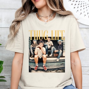 Golden Girls Thug Life Shirt, Golden Girls Lover Gift, 80s TV Sitcom T-Shirt, Stay Golden Squad Tee, The Golden Girls Shirt zdjęcie 1