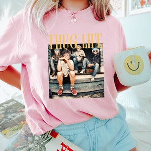 Golden Girls Thug Life Shirt, Golden Girls Lover Gift, 80s TV Sitcom T-Shirt, Stay Golden Squad Tee, The Golden Girls Shirt zdjęcie 4