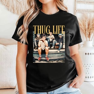 Golden Girls Thug Life Shirt, Golden Girls Lover Gift, 80s TV Sitcom T-Shirt, Stay Golden Squad Tee, The Golden Girls Shirt zdjęcie 3