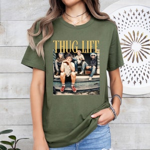 Golden Girls Thug Life Shirt, Golden Girls Lover Gift, 80s TV Sitcom T-Shirt, Stay Golden Squad Tee, The Golden Girls Shirt zdjęcie 2