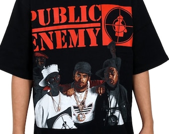 PUBLIC ENEMY BLACK Glee Tshirt Tee and Sweatshirt Womens, Mens