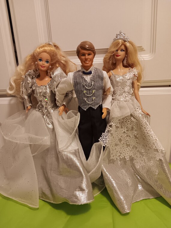 Holiday Barbie Errors ken Barbie vintage Ken Doll pre owned rare Collectable Etsy