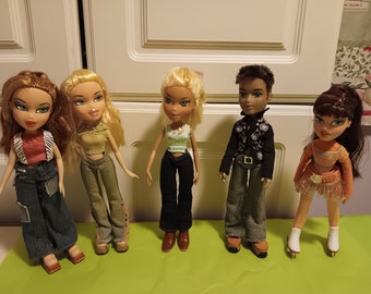 LIL BRATZ JADE DOLL SIZZLIN FUNKY FASHIONS SLIP ON N' OFF