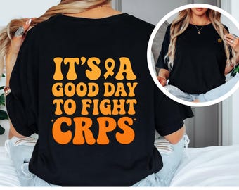Camiseta de guerrero del CRPS: camiseta retro de concientización sobre el dolor crónico
