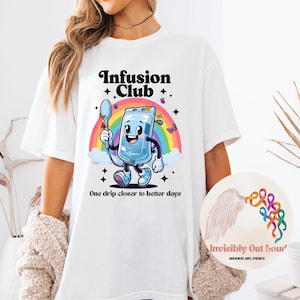 T-shirt met ketamine-infusie: Chronic Pain Warrior Comfort-T-shirt