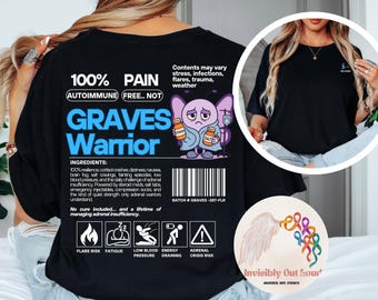 Migraine Awareness Shirt: Invisible Illness Warrior Support