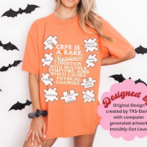 CRPS Awareness Puzzle Tee: Rare Neurological Condition Gift
