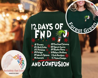 12 Tage FND Sweatshirt: Lustiges Geschenk für Chronische Krankheiten
