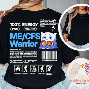 T-shirt ME/cvs-strijder: chronische vermoeidheid - Pillow Warrior